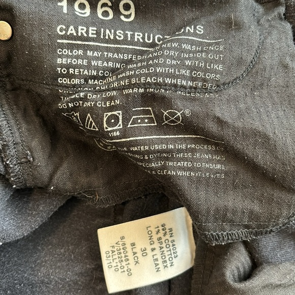 Gap Long and Lean Black Jeans - Picture 4 of 7